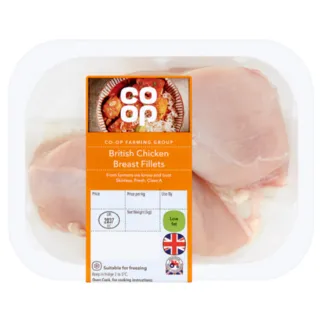Co-op British Chicken Mini Breast Fillets 350g - Co-op